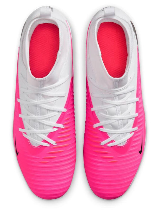 Nike Phantom 6 High Club Ποδοσφαιρικά Παπούτσια με Τάπες FG/MG Πολύχρωμα