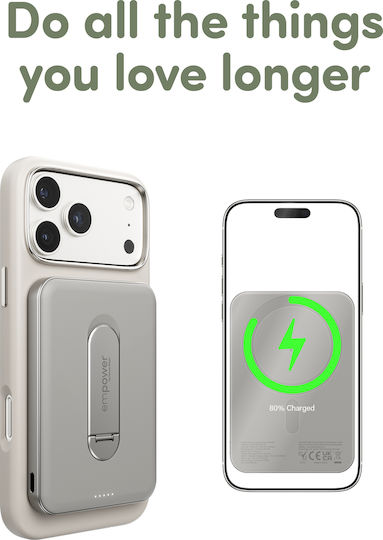 PanzerGlass Empower MagSafe 5000mAh 20W with USB-C Port Titanium