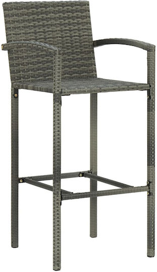 Σκαμπό Μπαρ Rattan 46x46x111cm Σκαμπό Μπαρ Rattan 46x46x111cm