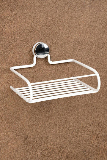 SteweHome Tavă De Săpun Din Plastic Albă 5210357051548