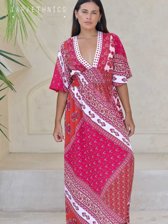 Seraphine Summer Maxi Dress Paprika