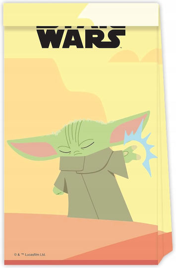 Procos Paper Gift Bag with Star Wars Theme 4 Pieces