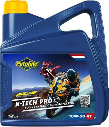 Putoline Motorrad-Schmierstoffe Öl 4T Synthetisch 10w50 N-tech Pro R+ 4l