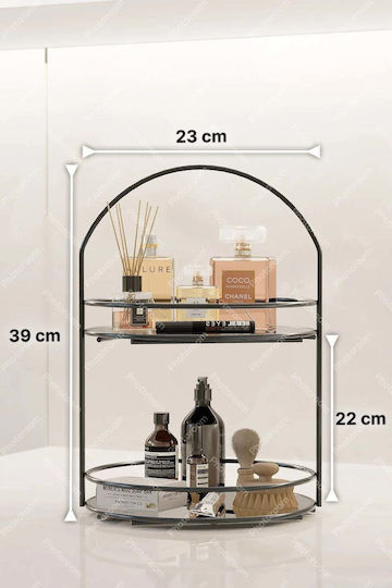 SteweHome Θήκη Οργάνωσης Ακρυλική Μαύρη 5210357050954