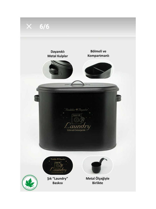 SteweHome Black Metallic Organizer