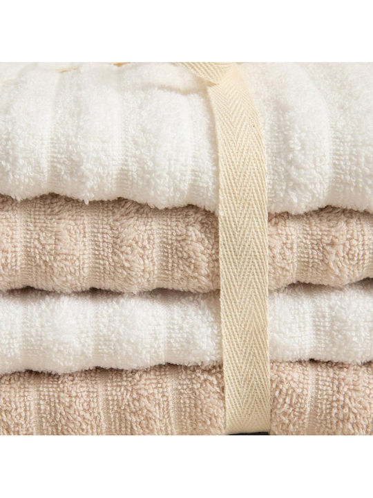SteweHome Hand Towel 45x45cm Beige