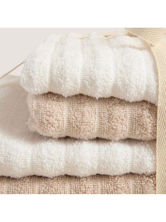 SteweHome Hand Towel 45x45cm Beige