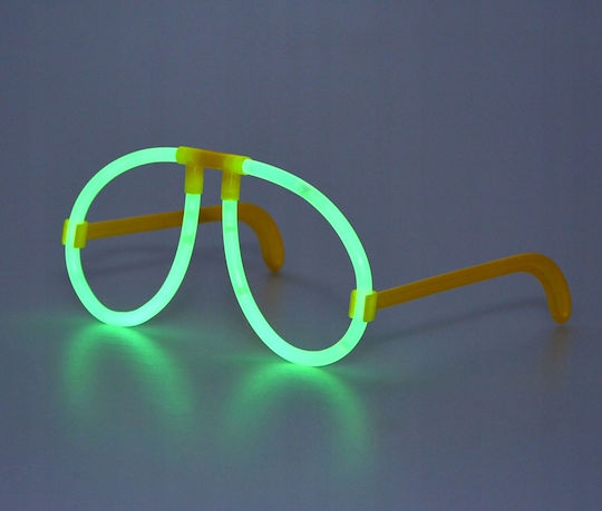 Glow Stick Glasses Glowing In Dark Carnival