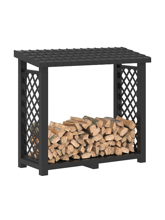 vidaXL Raft De Depozitare Lemn 114x46x101cm Gri