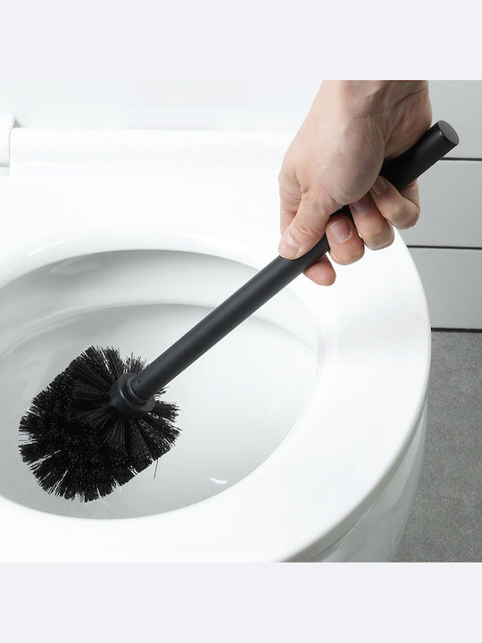 Vilde Inox Toilettenbürste Badezimmer Mülleimer Schwarz