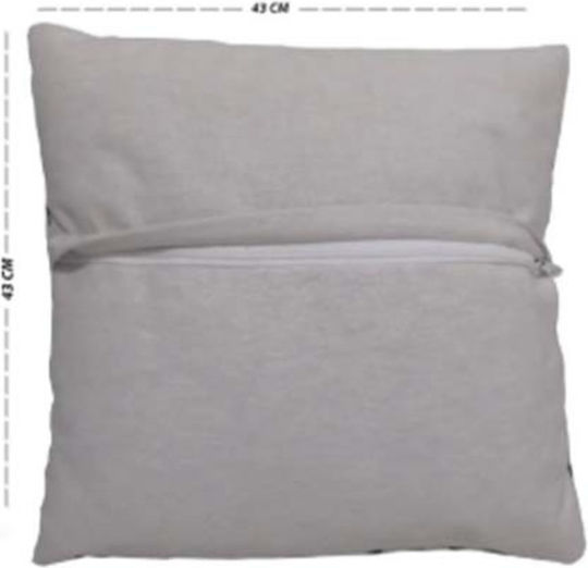SteweHome Kids Decorative Pillow Case Burgundy