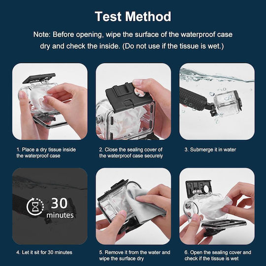 Waterproof Case Dji Osmo Action 3 4 5 Pro