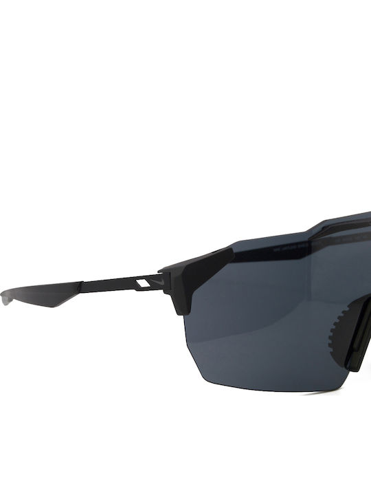 Nike Limitless Shield Sunglasses Black with Metallic Frame