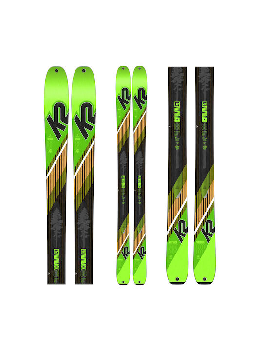K2 Wayback 88 2019 Men's Ski Boots in Green Color