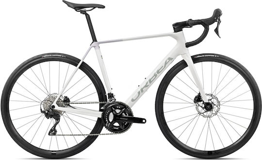 Orbea Orca M30 29" 2021 Бял Състезателен Велосипед с 22 Скорости и Механични Дискови Спирачки