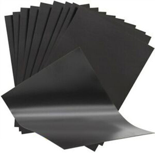 Black Magnetic Sheet A4 Size 2 Mm Thickness Hunter