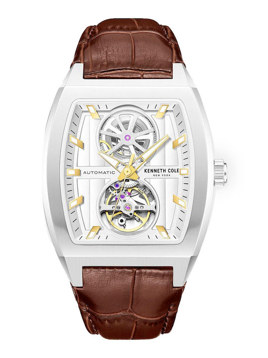 Kenneth Cole Automatic Watch with Leather Strap Kenneth Cole Automatic Watch with Leather Strap