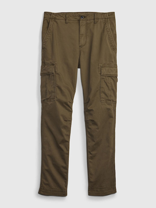Hose Cargo Elastisch Braun