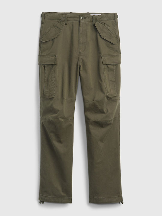 Cargo Trousers in Relaxed Fit Black Moss