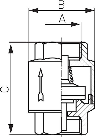3-4" Check Valve