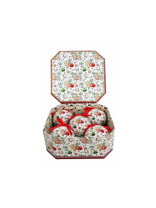 Candy Christmas Tree Bauble Set 5 Pcs