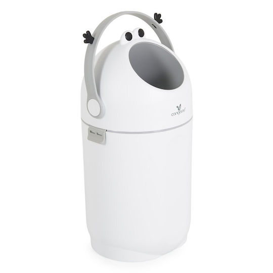 Cangaroo Diaper Disposal Bin White