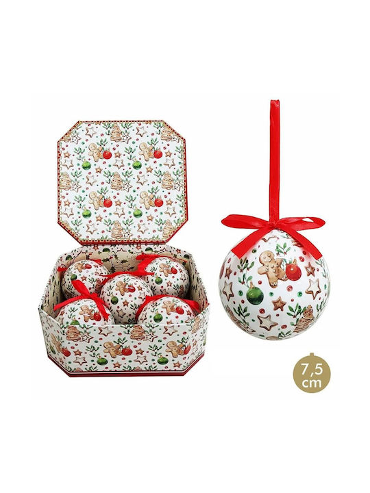 Candy Christmas Tree Bauble Set 5 Pcs