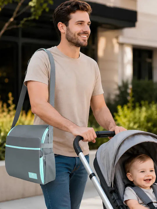 Κάθισμα Φαγητού Καρέκλας Marcus & Marcus On Go Booster Seat Πτυσσόμενο Τσάντα Ώμου