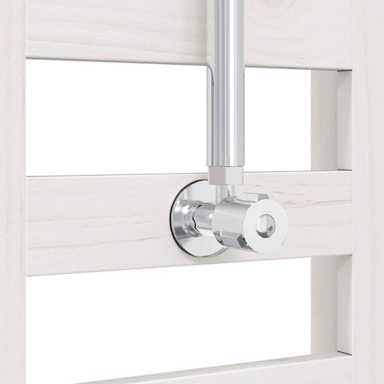 vidaXL Ντουζιέρα Πισίνας 76x223εκ. Λευκή