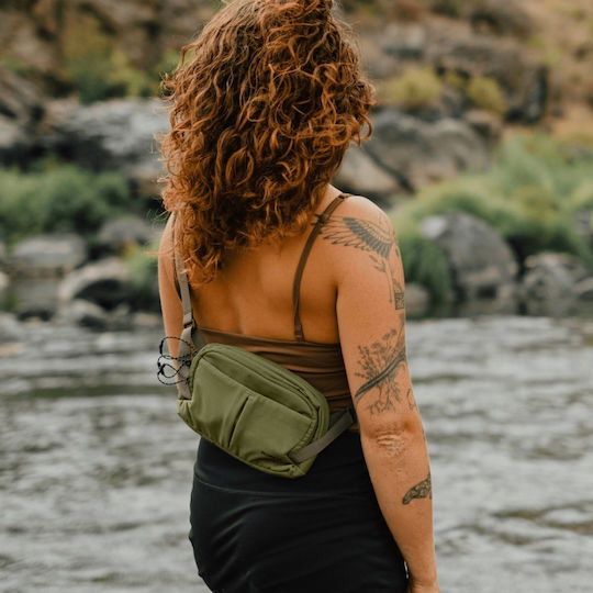 Green Camera Sling Bag