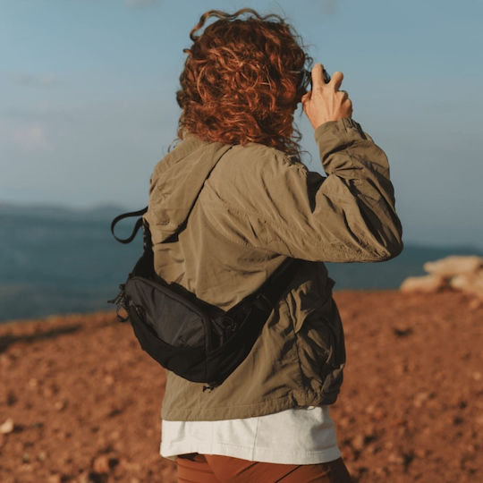 Black Camera Sling Bag