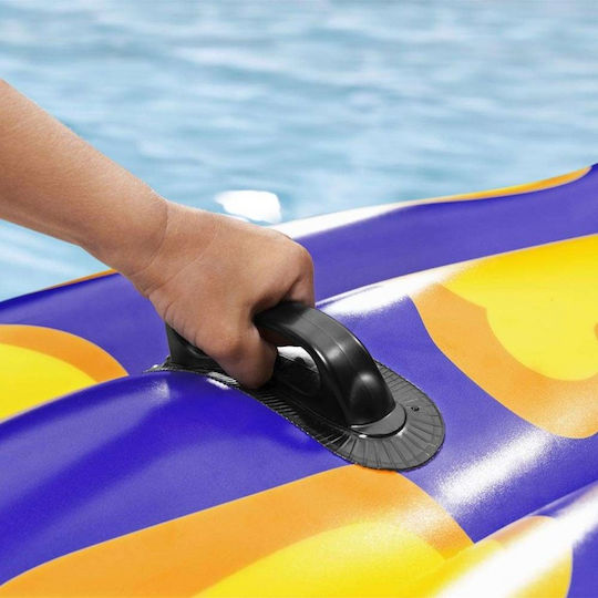 Bestway Kid's Inflatable Sea Mattress with Handles Purple 191x119cm