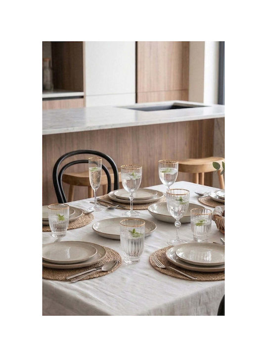 SteweHome Σετ Ποτήρια Καφέ/Freddo από Γυαλί 150ml 8τμχ