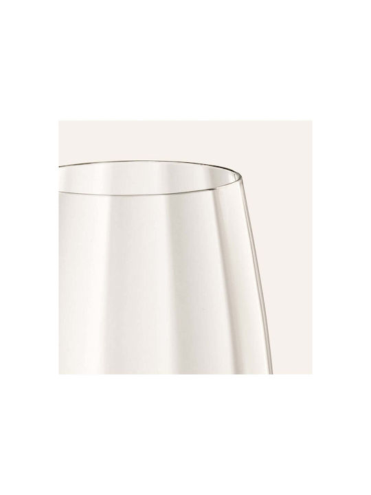 SteweHome Glass for White and Red Wine in Red Colour