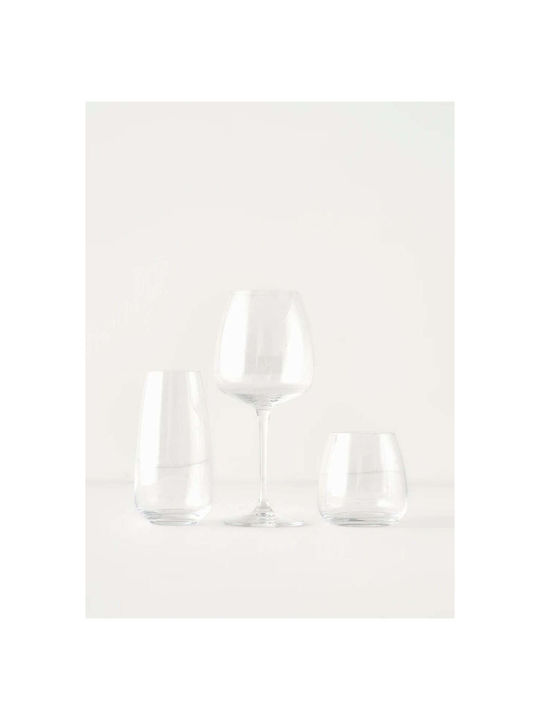SteweHome Set Of White Wine And Water Glasses Made Of Crystal 18 Pieces