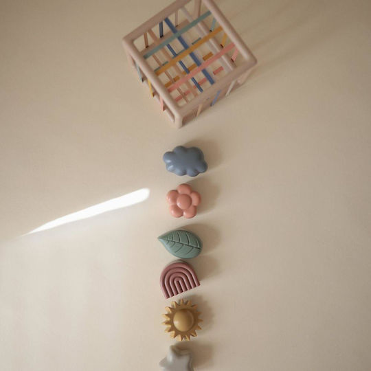 Mushie Shape Sorting Toy for 10+ Months