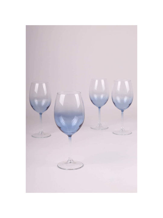SteweHome Set of Glasses for White Wine Made of Glass 440ml 4 Pieces