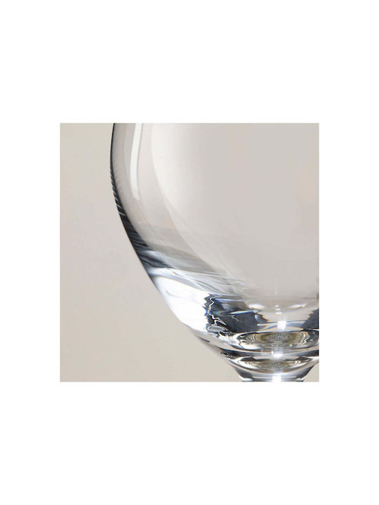 SteweHome Glass for White and Red Wine Made of Glass in Red Colour 500ml