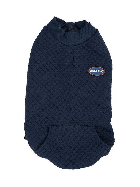 Sweatshirt Dog Navy Blue Quilted Size 4xl 65