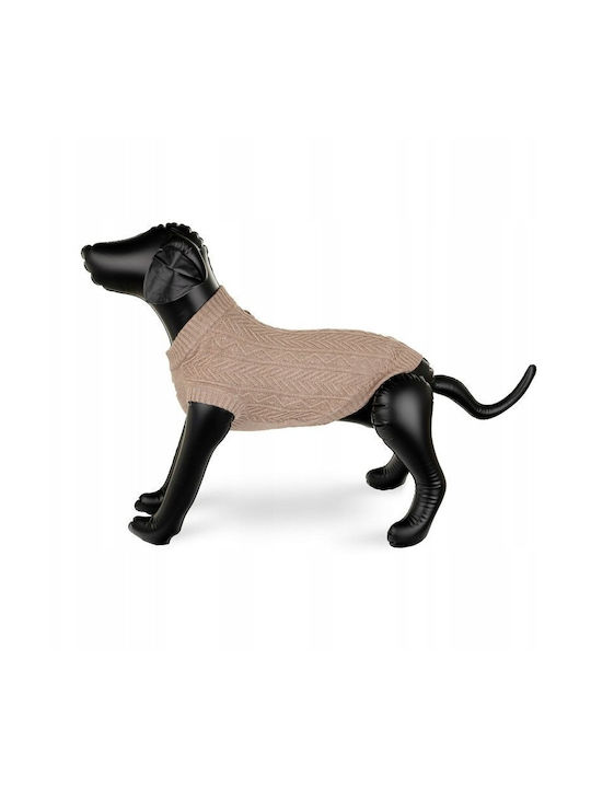 Sweater Dog Brown Size L 45
