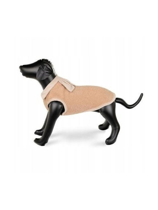 Dog Outfit Beige Insulated Size M 40