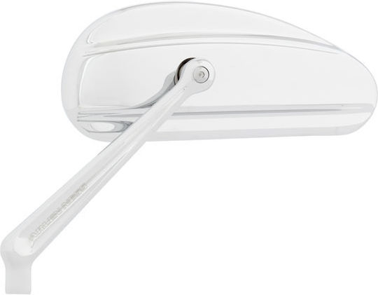 Arlen Ness Motorcycle Mirrors Set Harley Davidson Other Motorcycles Chrome Downdraft Forged Mirror Set Chrome