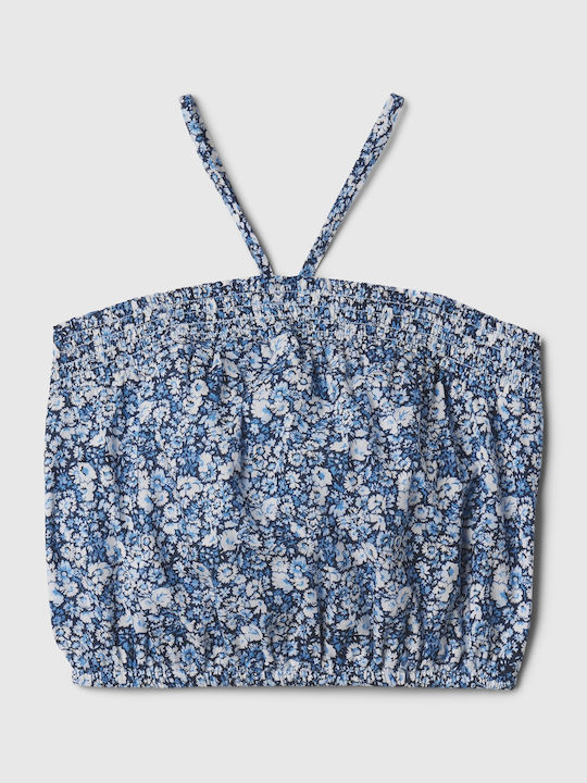 Rochie pentru Copii Fără mâneci Floral Blue