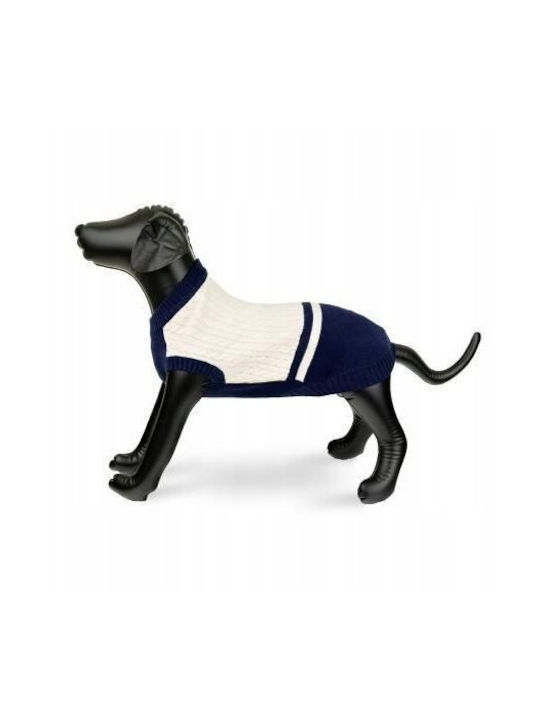 Sweater Dog Beige-navy Size 2xl 55