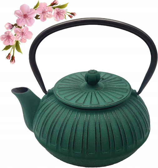 Yermos Cast Iron Kettle 4831 Green 0.6 L