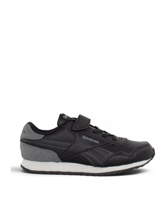 Royal Classic Jogger 3 Kids Sneakers with Scratch Black / Pure Grey 6