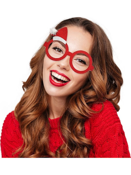 Sunglasses Christmas Santa Hat Red Holidays