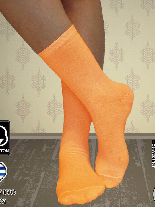 Dimi Socks Γυναικείες Κάλτσες Πορτοκαλι