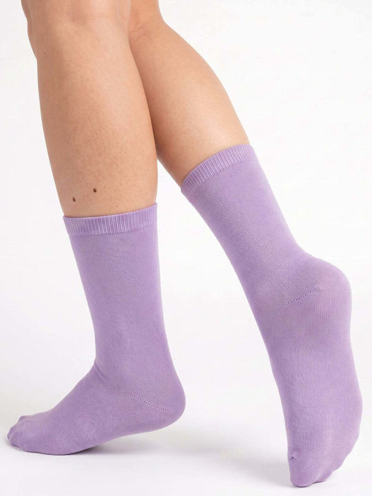 Dimi Socks Дамски Чорапи Лилав Dimi Socks Дамски Чорапи Лилав