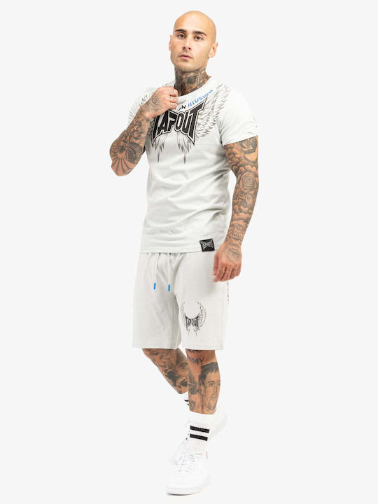 Tricou Sport Light Gri/Negru/Albastru